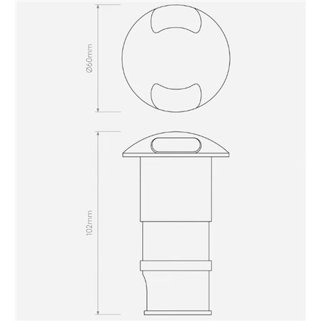 Astro Beam Two Led recessed spot