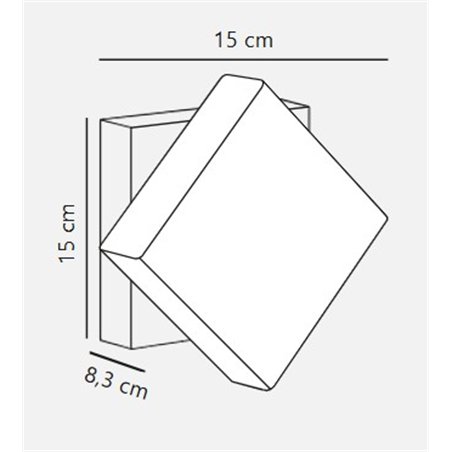 Nordlux Turn 360° [IP54] wall lamp - Outdoor