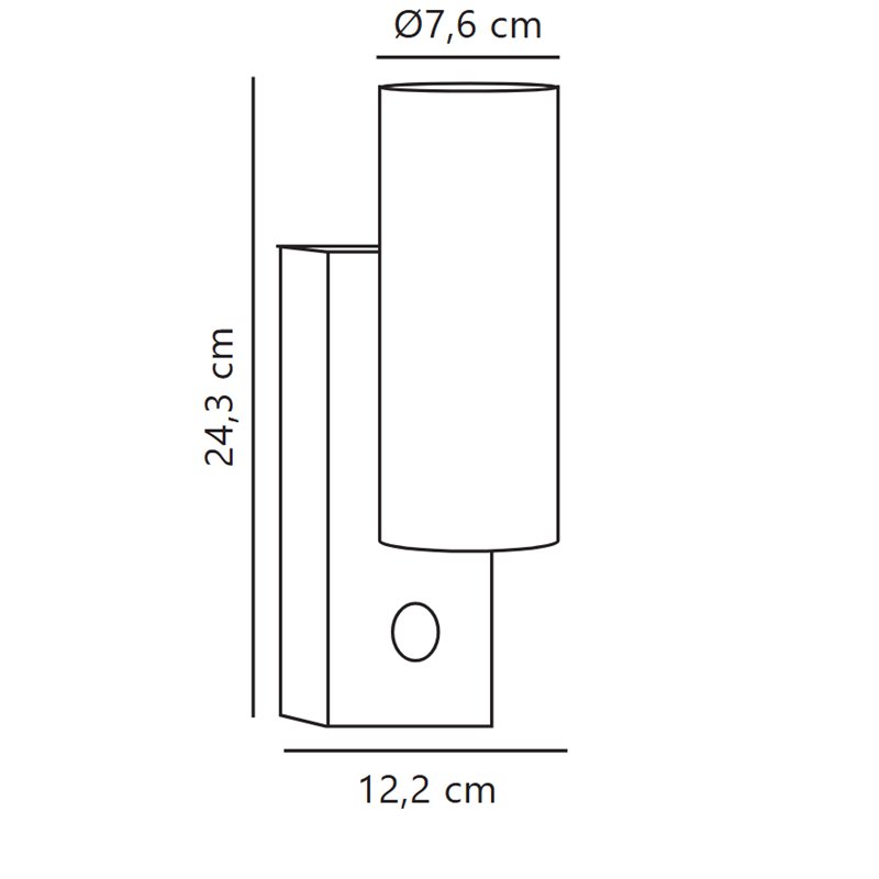 Nordlux Tin Maxi [IP54] Wandlampe - Outdoor
