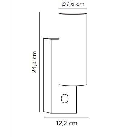 Nordlux Tin Maxi [IP54] wall lamp - Outdoor
