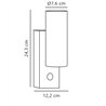 Nordlux Tin Maxi [IP54] Wandlampe - Outdoor