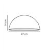 Nordlux Scorpius Maxi [IP44] Wandlampe - Outdoor