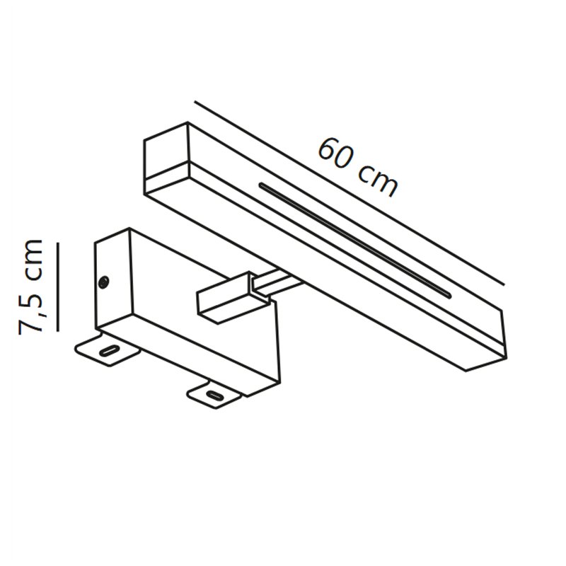 Nordlux Otis 60 [IP44] 2-step Wandlampe