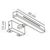 Nordlux Otis 60 [IP44] 2-step Wandlampe
