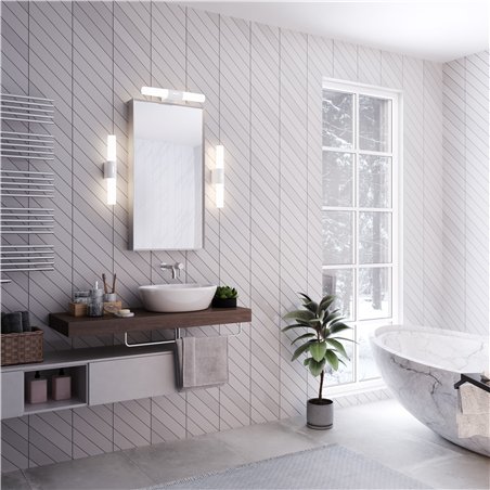 Nordlux Helva Double Basic [IP44] wall lamp