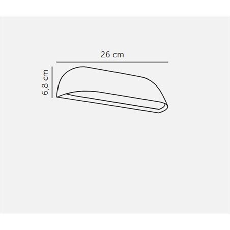 Nordlux Front 26 [IP44] wall lamp - Outdoor