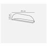 Nordlux Front 26 [IP44] wall lamp - Outdoor