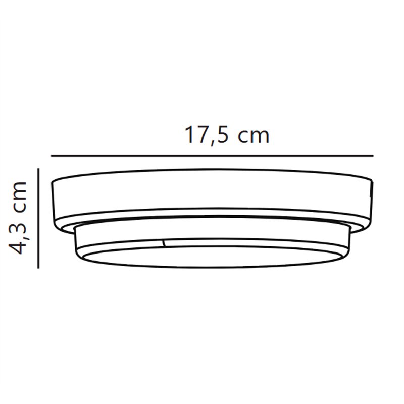 Nordlux Cuba Energy Runde [IP54] Wandlampe - Outdoor