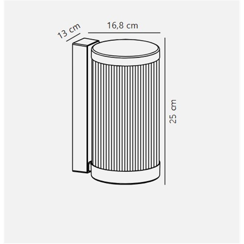 Nordlux Coupar 13 [IP54] Wandlampe - Outdoor