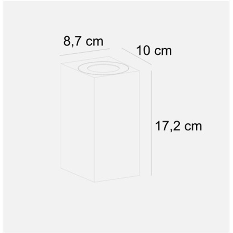 Nordlux Canto Maxi Kubi 2 [IP44] Wandlampe - Outdoor