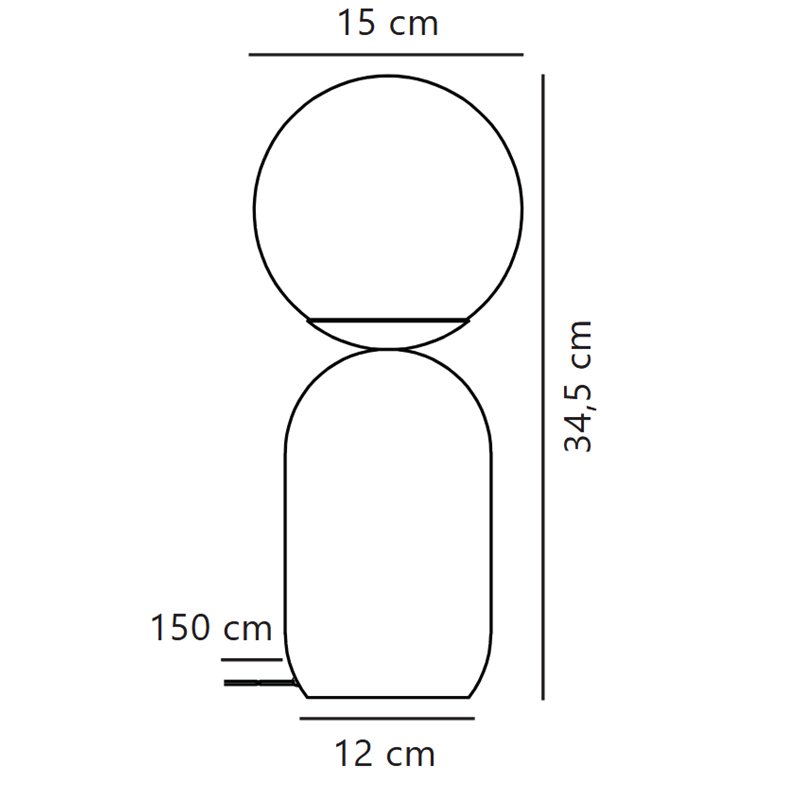 Nordlux Notti 15 Tischlampe