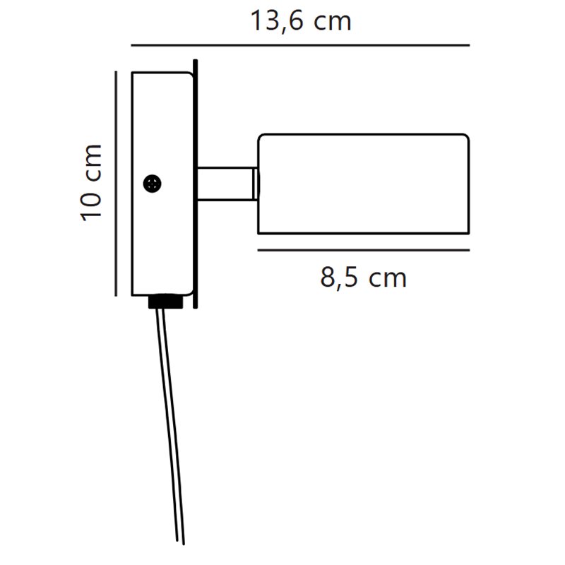 Nordlux Clyde 8 3-step Dim Wandlampe