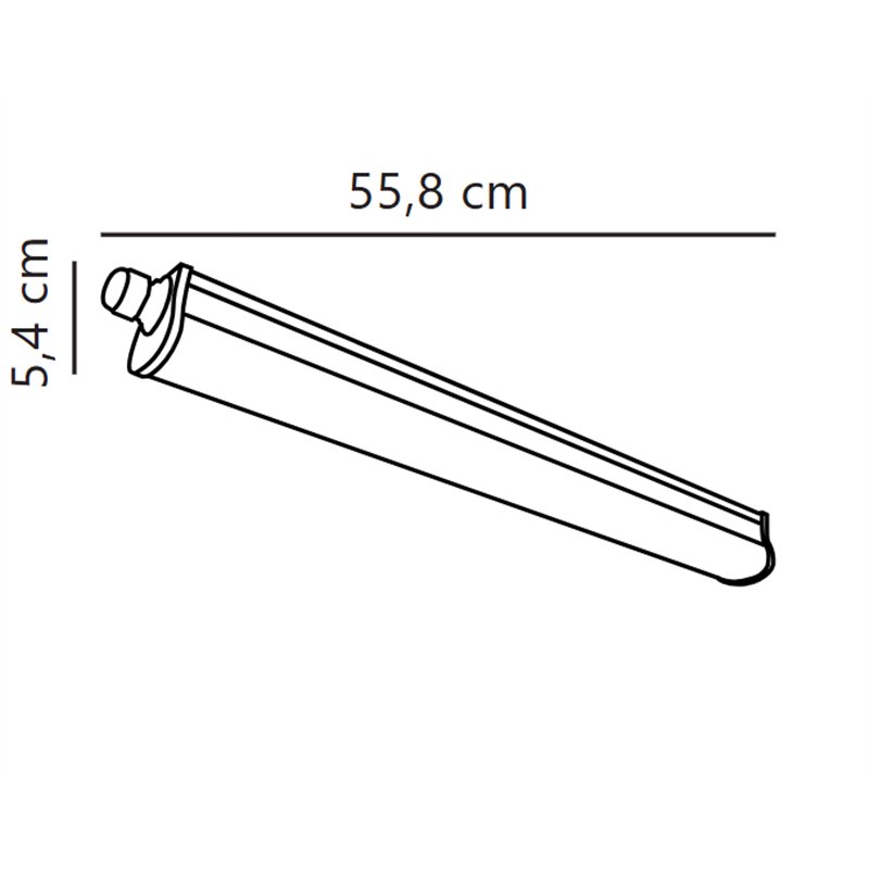 Nordlux Westport 60 [IP65] Deckenlampe