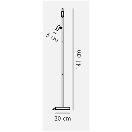 Nordlux Omari 3 Touch Dim - 2 floor lamp
