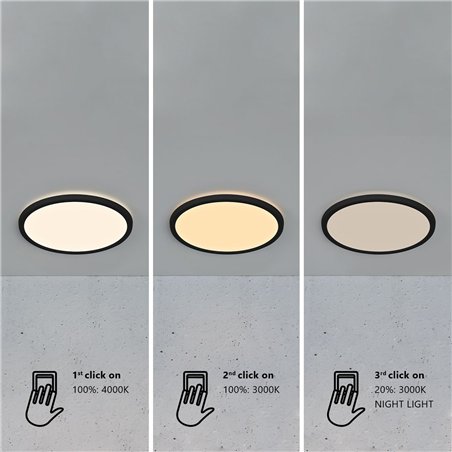 Nordlux Oja 42 [IP54] 3-step 3000/4000K ceiling lamp