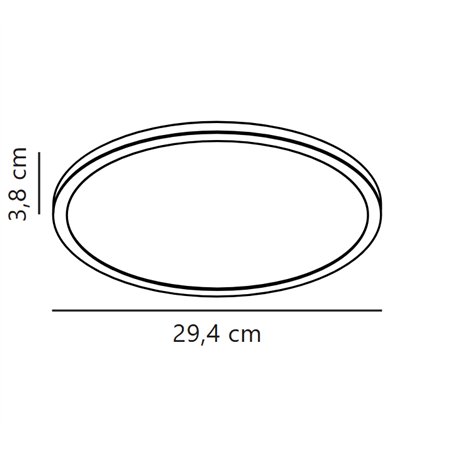 Nordlux Oja 29 SENSOR [IP54] ceiling lamp