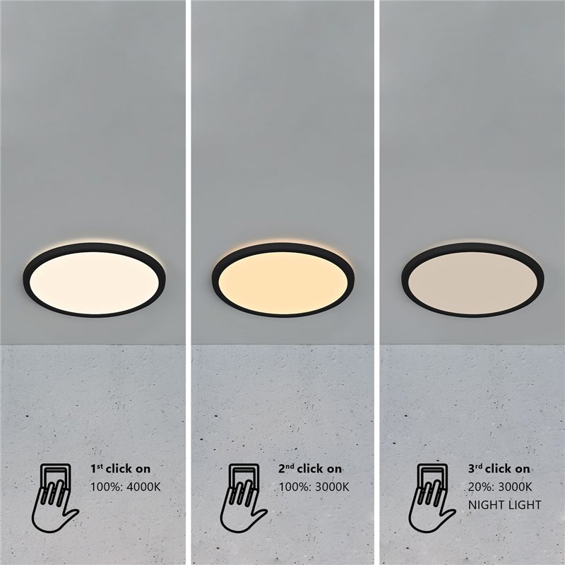 Nordlux Oja 29 [IP54] 3-step 3000/4000K Deckenlampe