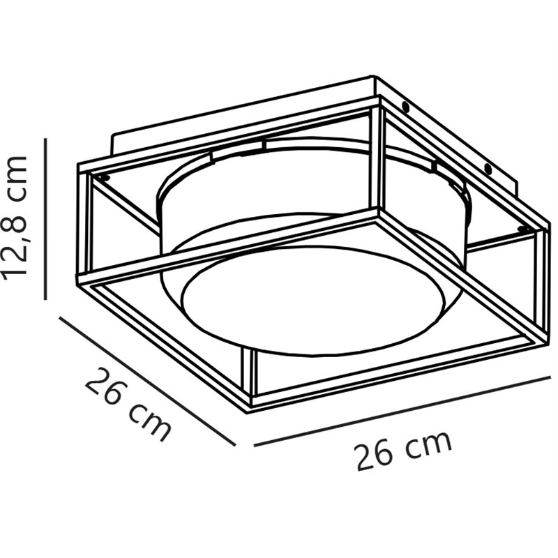 Nordlux Griffin 26 [IP44] Deckenlampe - Outdoor