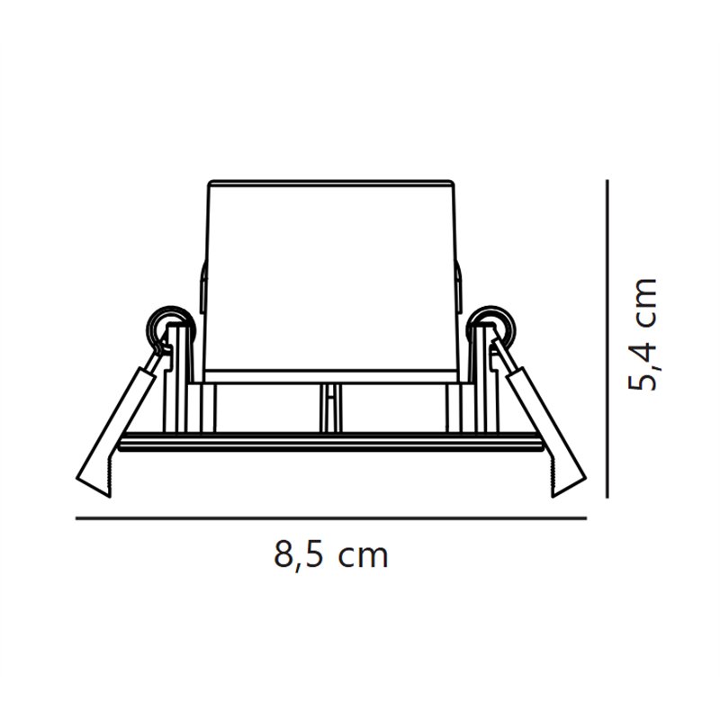Nordlux Don Smart [IP65] RGB- Einbauspot