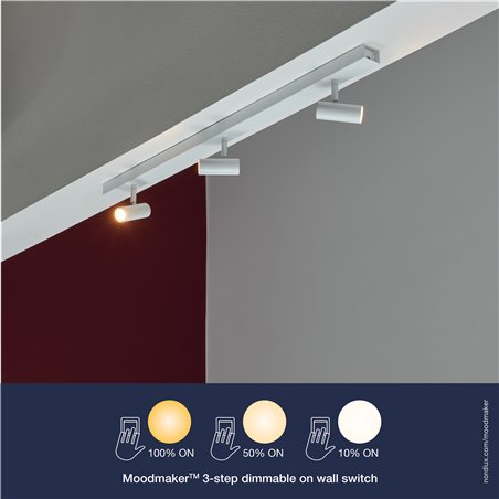 Nordlux Omari 3 3-step-Dim - 3 ceiling lamp