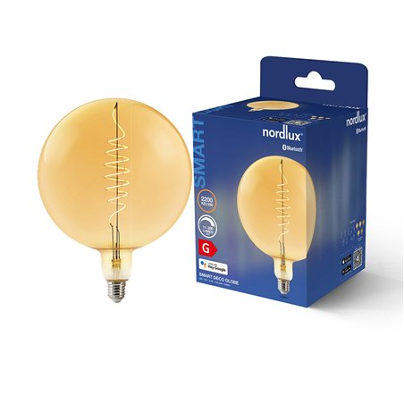 Nordlux G200 Smart Filament Gold Deco spiral