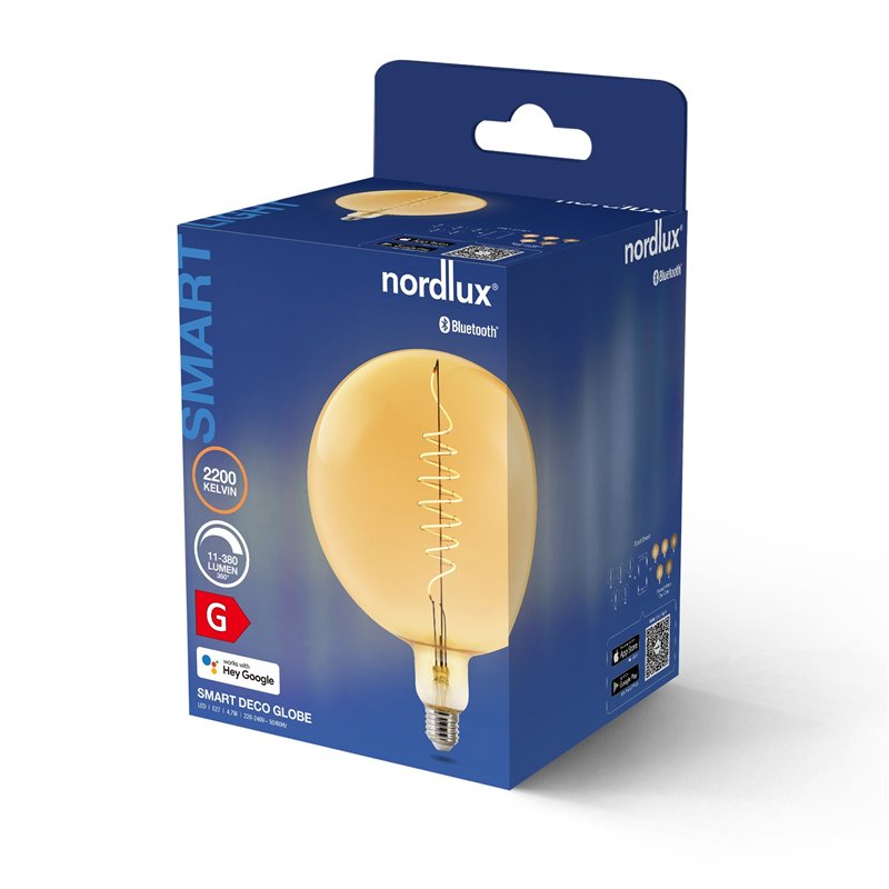 Nordlux G200 Smart Filament Gold Deco Spirale