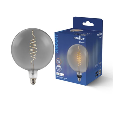 Nordlux G200 Smart Filament Smoked Deco spiral
