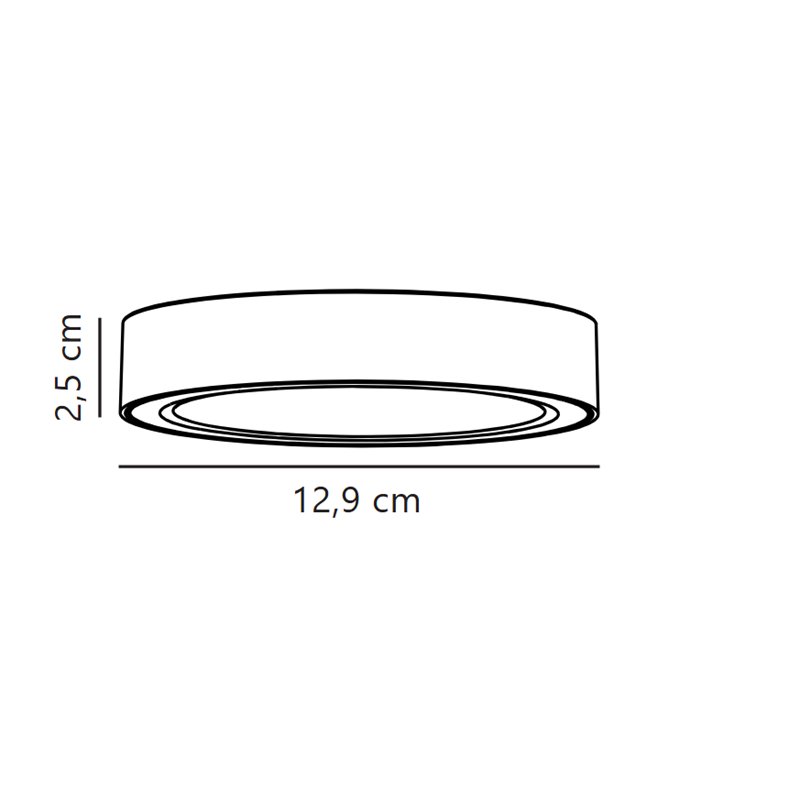 Nordlux Sóller 12 [IP44] 3-step-Dim Einbauspot
