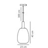 Nordlux Alton 23 suspension lamp