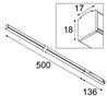 Modular Pista track 48V LED linear GI (500mm) 
