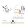 Wever & Ducré DEEP IP44 1.0 MR16 blade springs