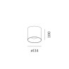 Wever & Ducré Ray Outdoor Ceiling Surf 1.0 Led ceiling lamp