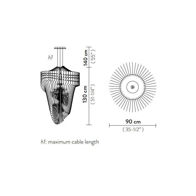 Slamp ARIA SUSPENSION