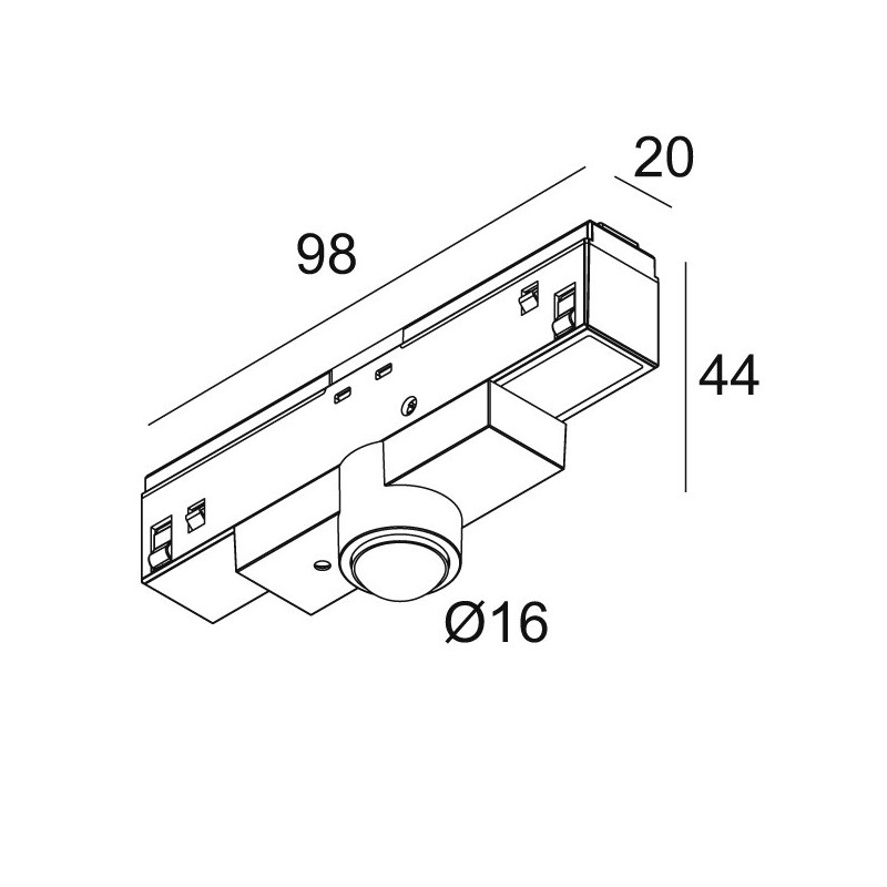 Delta Light M - WIRELESS PRESENCE & DAYLIGHT SENSOR