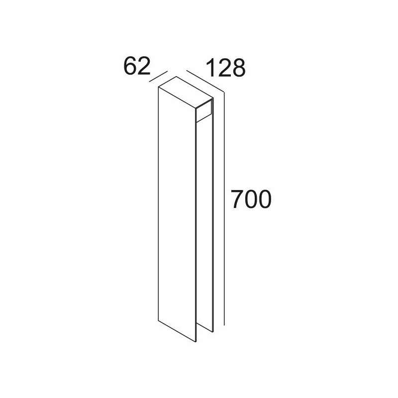 Delta Light MONOPOL 70 LED Pollerleuchte