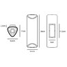 Jacco Maris Clark LED 30cm wall lamp