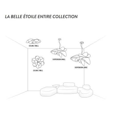 Slamp LA BELLE ETOILE CEILING LAMP