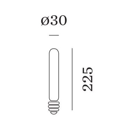 Wever & Ducré T30-225 LED Lamp 2200K | E27