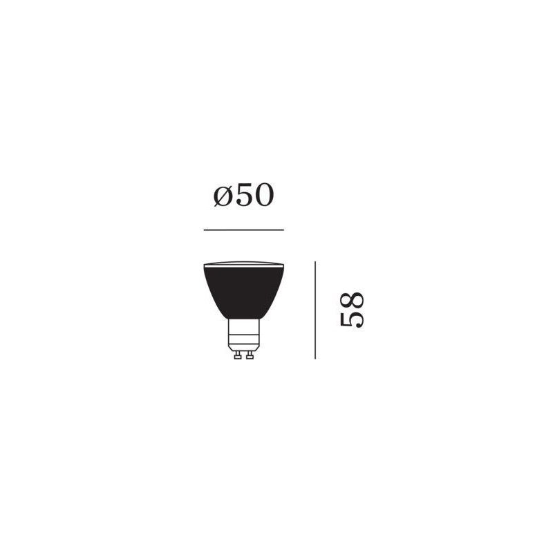 Wever & Ducré PAR16 LED Lamp 2700K | >90 CRI | GU10 