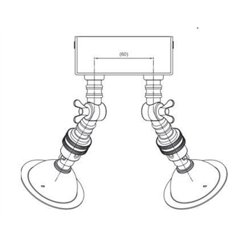 Tekna C LILLEY SPOT TWIN LED Deckenlampe
