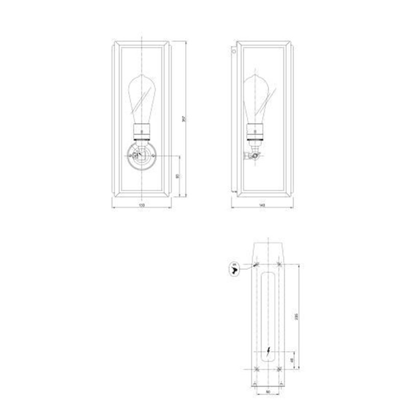 Tekna C Annet Gauze Wandlampe