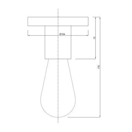 Tekna NAUTIC Cod D Ceiling lamp