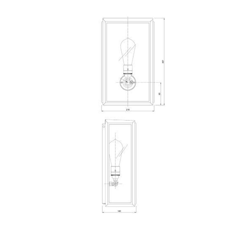 Tekna C Essex Mesh Wandlampe