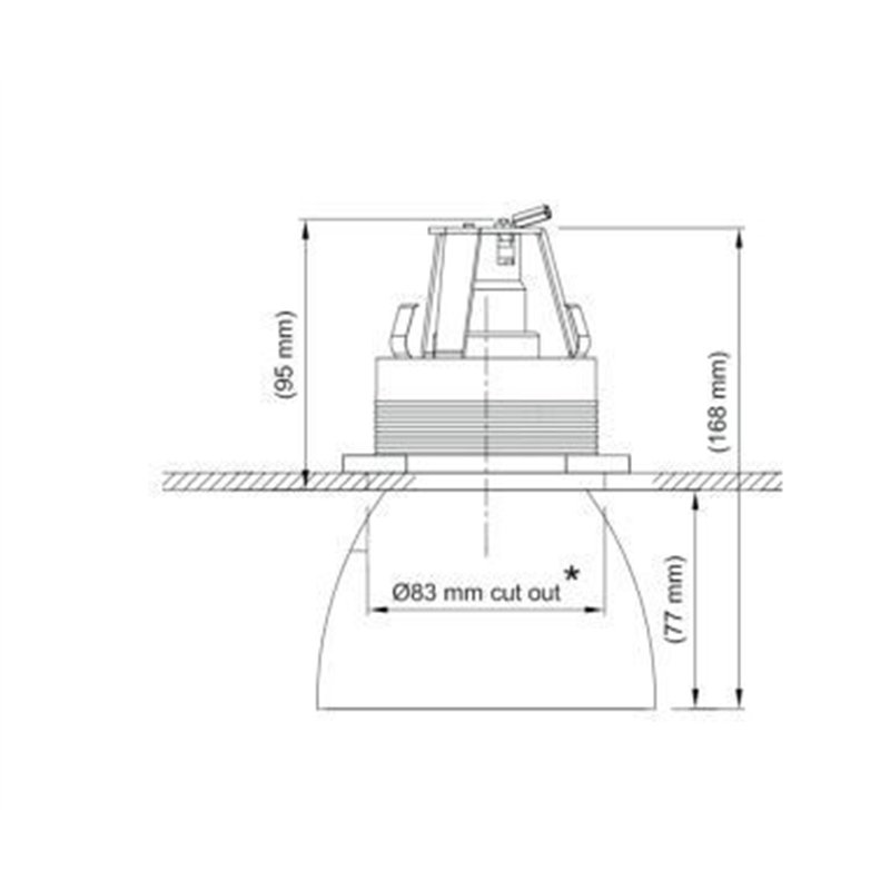 Tekna C Loft Einbaustrahler