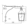 Tekna C Montrose Wandlampe