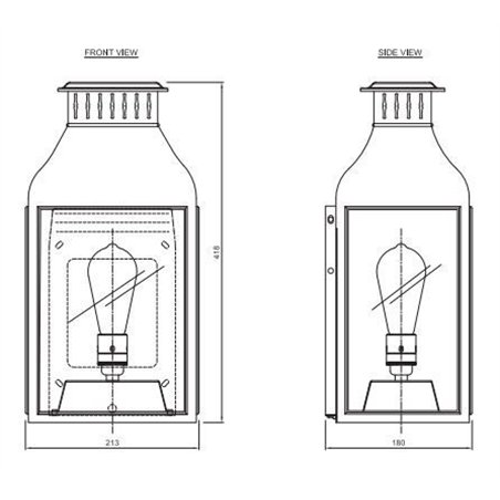 Tekna NAUTIC Pagode Wall lamp