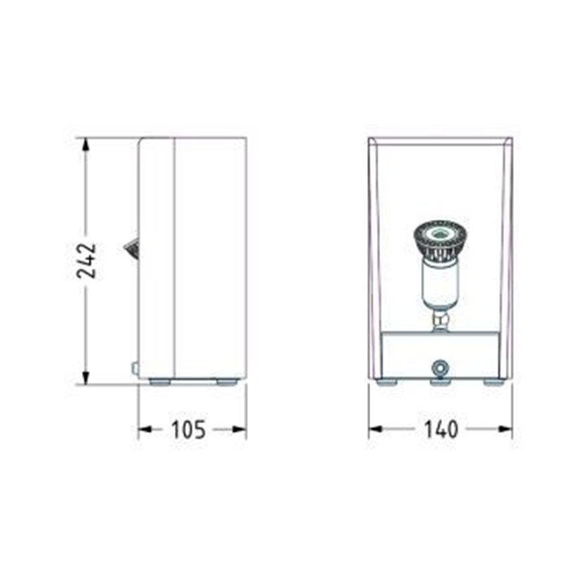 Tekna Coombe Bodenlampe