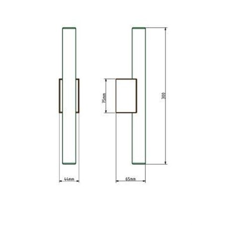 Tekna ARTON Phara Large Single Wall lamp