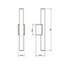 Tekna ARTON Phara Large Single Wall lamp