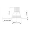 Tekna FLATSPOT 1 - TRIM LED XOB Recessed lamp